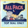 A023 ALL PACK TOP SEAL ONLY