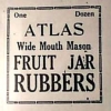 A097 ATLAS WIDE MOUTH MASON FRUIT JAR